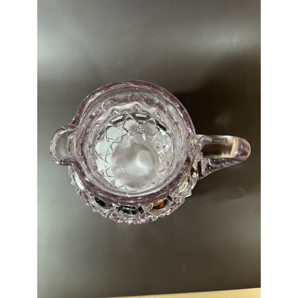 Antique Duncan and Miller Beveled Button Circa 1890  Water Pitcher - Picture 6 of 9